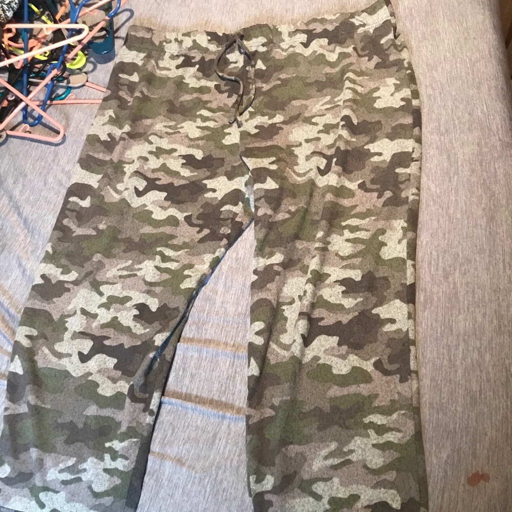 Camo soft sweatpants